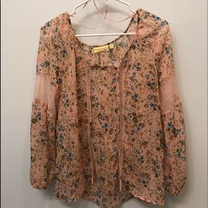 Princess Vera Wang peasant top